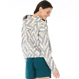 Толстовка Picture Organic Neris Printed Hoodie Women S Сірий-Білий - мініатюра 2