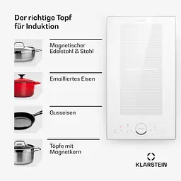 Індукційна варильна поверхня Klarstein Delicatessa Domino Prime (10045583) - мініатюра 4