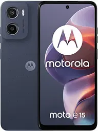 Смартфон Motorola Moto E15 2/64GB Denim Blue (PB6S0021PL) (UA UCRF)