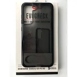 Оригінальний протиударний чохол Tech21 Evo Check для Samsung Galaxy S21 FE (6.4) Black T21-9080 - мініатюра 2