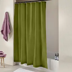 Шторка для душу та ванної Cosas з кільцями 180х180 avocado, авокадо (ShowerCurtains_13Avocado_DUK_180x180_Hook) - мініатюра 3
