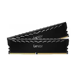 Модуль пам'яті для комп'ютера DDR4 16GB (2x8GB) 3600 MHz THOR Black Lexar (LD4U08G36C18LG-RGD) - мініатюра 3