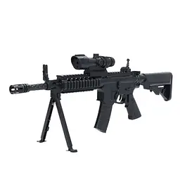 Дитячий ігровий Автомат P3066C 61 см, пластикові кульки, лазер - мініатюра 2