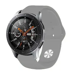 Силіконовий ремінець BeCover для Amazfit Stratos 1/2/2S/3/GTR 2/GTR 47mm/GTR Lite 47mm/Nexo/Pace Gray (706380) - мініатюра 4