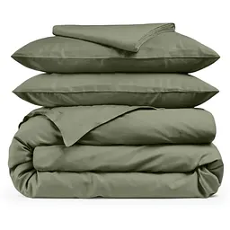 Комплект постільної білизни Cosas Olive Євро сатин базилік (58Satin_Olive_Olive_200)