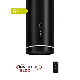 Витяжка острівна Perfelli Design Isola 35 Nero Silenzio - мініатюра 2