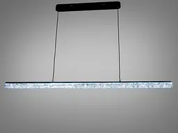 Сучасний лінійний LED підвіс Diasha 1105/1200BK чорний 27W 120 см для кухні та столу