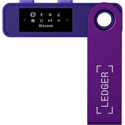 Апаратний гаманець для криптовалют Ledger Nano S Plus Amethyst Purple (LNSPAP) - мініатюра 2