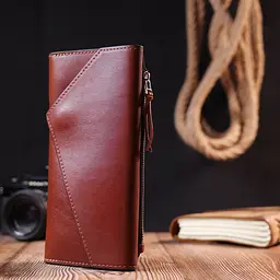 Чоловіче шкіряне портмоне GRANDE PELLE 21х10х1,5 см acs0022809 - мініатюра 8