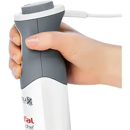 Блендер заглибний 3в1 Tefal Optichef 800 Вт чаша 800 мл чопер 500 мл турборежим білий (HB643138) - мініатюра 6