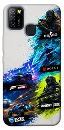 TPU чохол Demsky Full Throttle для Infinix Hot 10 Lite