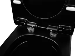 Унітаз-компакт Newark Modern Rimless 3822B NEW чорний, Чорний - мініатюра 6