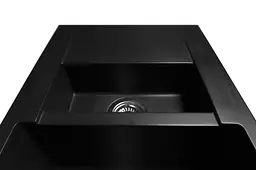 Кухонна мийка гранітна Miraggio LaPas black 786x489x203 00207907, Чорний - мініатюра 5