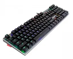Клавіатура Bloody B760, Grey, USB, оптомеханічна (перемикачі LK Light Strike) A4Tech teh0028279 - мініатюра 2