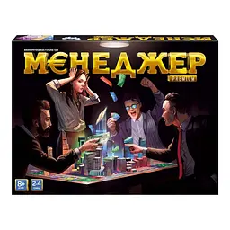 Гра настільна Danko Toys Менеджер Premium (SR-113-N-1435)