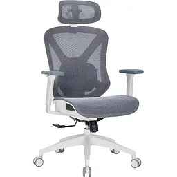 Крісло офісне Officepro Atlas OC630-W-DG-DG White/Dark Gray (OC630-W-DG-DG) - мініатюра 3