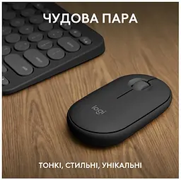 IT набір Pebble 2 Combo for Mac Tonal Graphite Logitech teh0027084 - мініатюра 7