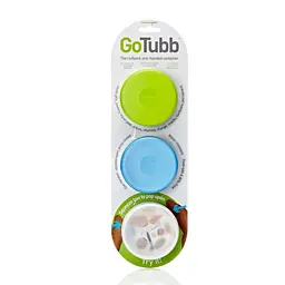 Набір контейнерів Humangear GoTubb 3-Pack Medium Блакитний-Зелений