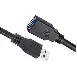 Дата кабель USB 3.0 AM/AF 1.8m black ColorWay (CW-CBUF075-BK)