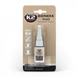 Супер Клей Універсальний K2 Bond Bondix Plus Надміцний 10 гр (B101) - мініатюра 2