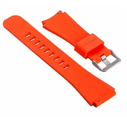 Силіконовий ремінець Primo для годинника Samsung Galaxy Watch 46 мм SM-R800 Orange - мініатюра 3