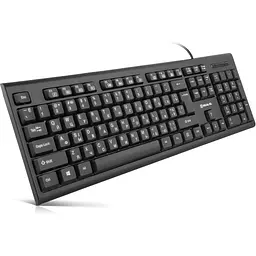 Клавіатура REAL-EL RK-507 USB Black (EL123100050) - мініатюра 3