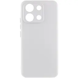Чохол TPU GETMAN Liquid Silk Full Camera для Xiaomi Redmi Note 13 Pro 4G / Poco M6 Pro 4G / Note 14S Білий / White