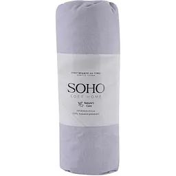 Простыня на резинке Soho Gentle Terra 200х160 см серая (1258К)