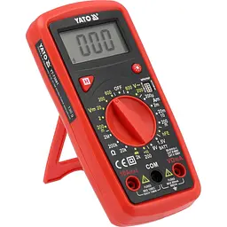 Мультиметр Yato з LCD-дисплеєм і провідниковими контактами (YT-73081) - мініатюра 3