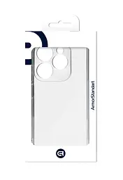 Прозрачный чехол для Infinix Hot 40i с защитой камеры, тонкий, силиконовый, бесцветный, ударопрочный, противоударный бампер с закрытой камерой, ArmorStandart (ARM73924) - мініатюра 3