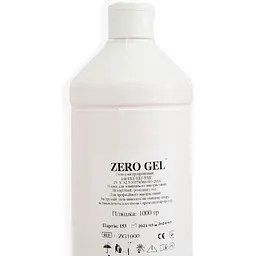 Гель струмопровідний Zero Gel 1 л для УЗД, ЕКГ, ЕЕГ, міостімулятора - мініатюра 2