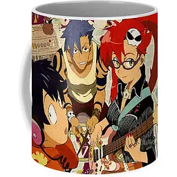 Кухоль GeekLand Гуррен-Лаганн Gurren Lagann Gl 01.02 330 мл білий - мініатюра 2