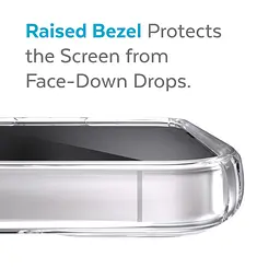 Оригінальний протиударний чохол для iPhone 13/14/15 Speck Presidio Clear Case MagSafe прозорий (150553-3240) - мініатюра 4