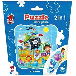 Пазли VLADI TOYS "2 in 1. Pirates" RK1140-04
