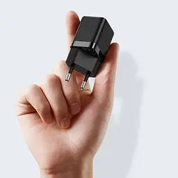 Мережевий зарядний пристрій Baseus GaN3 Fast Charger Type-C 30W Black [CCGN010101] [78685] - мініатюра 7