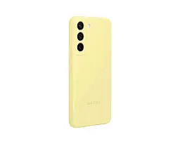 Чохол-накладка Samsung Silicone Cover для Samsung Galaxy S22 SM-S901 Butter Yellow (EF-PS901TYEGRU) - мініатюра 2