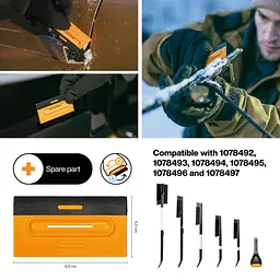 Запасний скребок для автощіток Fiskars X-series™/Plus/Solid™ (1078610) - мініатюра 2