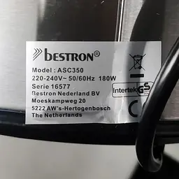 Повільноварка Bestron ASC350 3.5 л, 180 Вт, керамічна чаша, нержавіюча сталь - мініатюра 7
