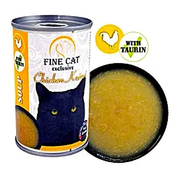 Суп для котів Fine Cat з куркою, 158 г