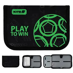 Пенал Kite Play&Win чорний (K25-621-2) - мініатюра 2