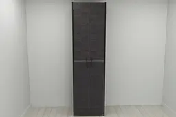 Шафа Гардероб Уні секція 7 серії Конект Ferrum-decor 220x60x50см Чорний метал ДСП Венге Магія 16 мм (FRD-104560) - мініатюра 5
