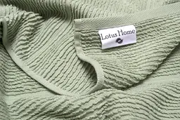 Рушник Lotus Home - Sophie sage green зелений 90x150 - мініатюра 3