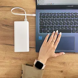 Портативна батарея - зовнішній акб Xiaomi Mi 3 30000mAh PB3018ZM VXN4307CN біла - мініатюра 5