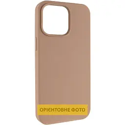 Чохол Epik Silk (AA) NO LOGO with Magnetic Fit для Apple iPhone 17 Pro / 18 Pro (6.3") Бежевий / Desert Gold