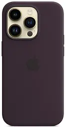 Чохол Silicone Case with MagSafe для Apple iPhone 14 Pro Elderberry AAA [74215] - мініатюра 4