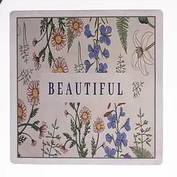 Килимок для ванної кімнати з діатоміту Beautiful 58×58 (см) вологопоглинаючий килимок для будинку ванни Yiwu HP-42-13