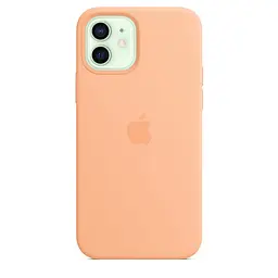 Чохол Silicone Case з MagSafe для Apple iPhone 12 / 12 Pro (Cantaloupe) ААА [57145] - мініатюра 5
