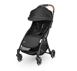 Прогулянкова коляска Lionelo Julie One Black, чорна (LO-JULIE ONE BLACK) - мініатюра 2