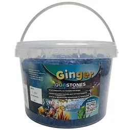 Грунт Аква Ginger Pro 2.5 кг №7 темно синій 5-10 мм 