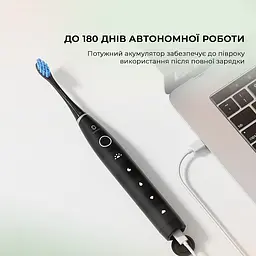 Розумна зубна електрощітка Oclean Flow S Electric Toothbrush Green (6970810557336) - мініатюра 10
